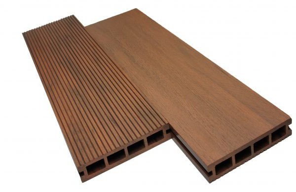 Террасная доска из ДПК WOODVEX Select в цвете Палисандр купить в Казани