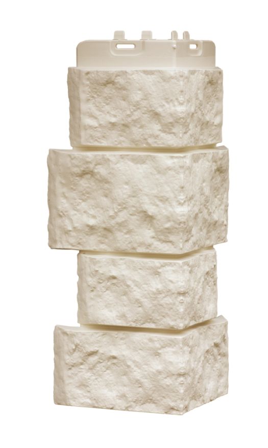 Угол наружный Grand Line, Дикий камень Classic, Молочный купить в Казани
