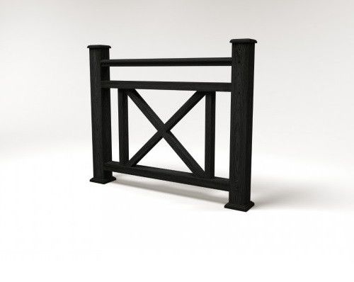 Ограждение из древесно-полимерного композита FG2 кварц купить в Казани