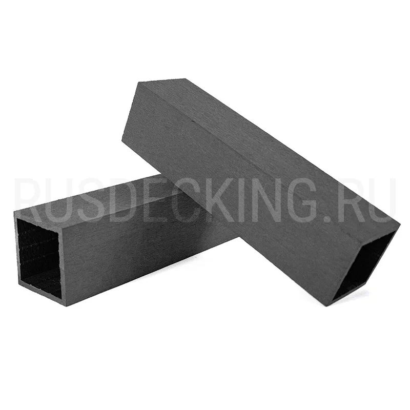 Столб ограждения RusDecking Unodeck Графит купить в Казани
