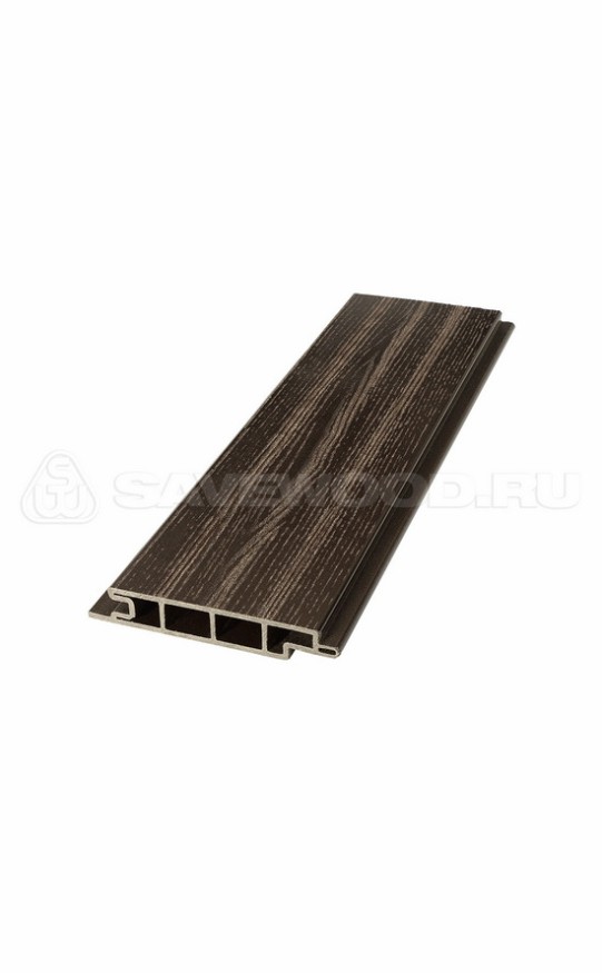 Террасная доска ДПК SaveWood, SW Padus (R), Темно-коричневый купить в Казани
