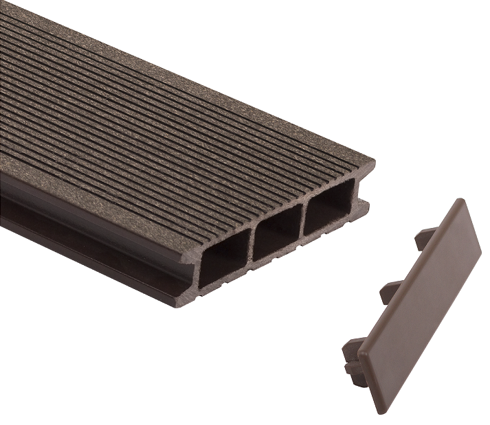 Коричневая торцевая заглушка Grinder для доски 125 купить в Казани