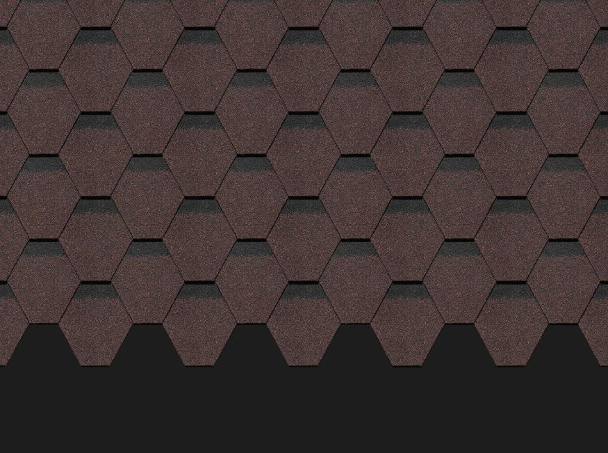 Гибкая черепица Docke Premium, Шеффилд, Корица купить в Казани