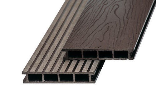 Террасная доска из ДПК ECODECKING HIT в цвете Венге купить в Казани