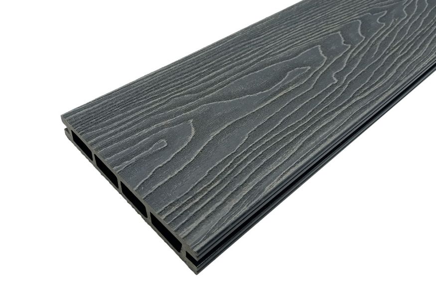 Террасная доска Holzhof, NauticPrime (Light) Esthetic Wood, Серый купить в Казани