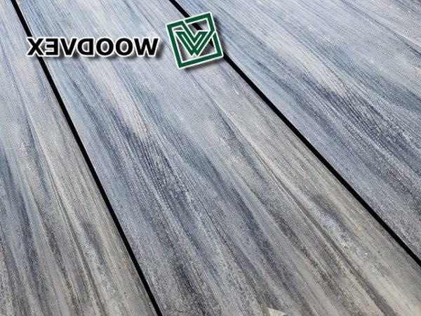Террасная доска WOODVEX Select ДПК Бело-серый купить в Казани