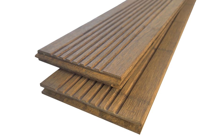 Террасная доска Holzhof, NauticPrime Бамбук / Bamboo, Натуральный купить в Казани