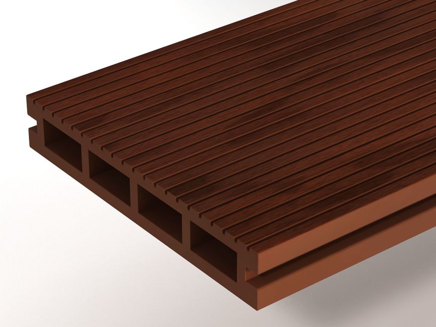 Террасная доска из ДПК WOODVEX, Expert, Палисандр купить в Казани