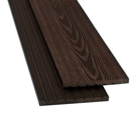 Заборная доска из ДПК ECODECKING Цвет Кофе купить в Казани