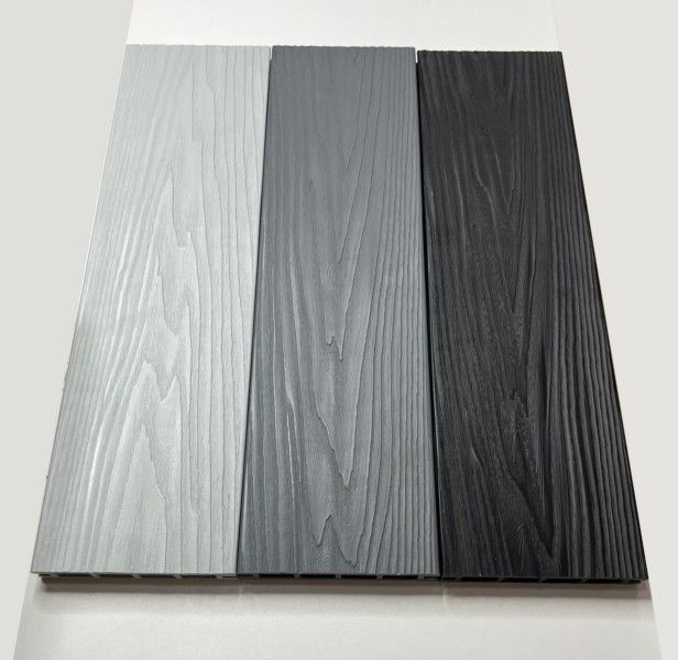 Террасная доска Экодекинг Титан 3D, Серый купить в Казани