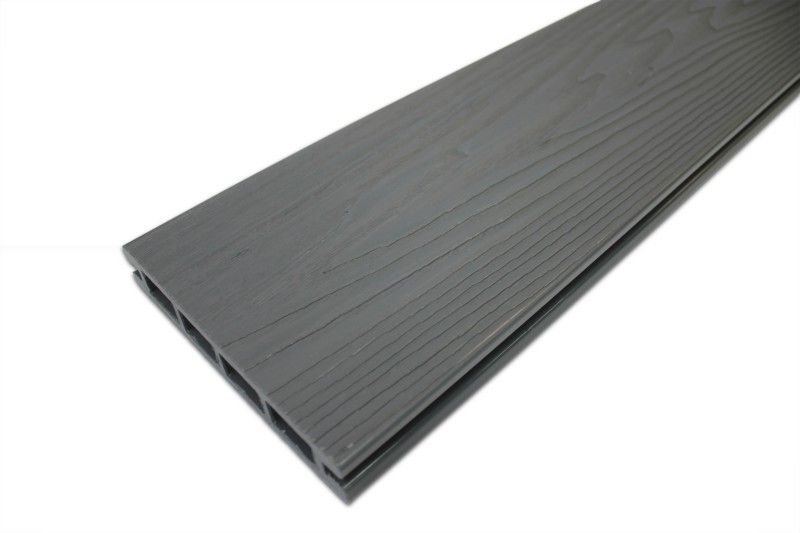 Террасная доска Экодекинг Титан 3D, Серый купить в Казани