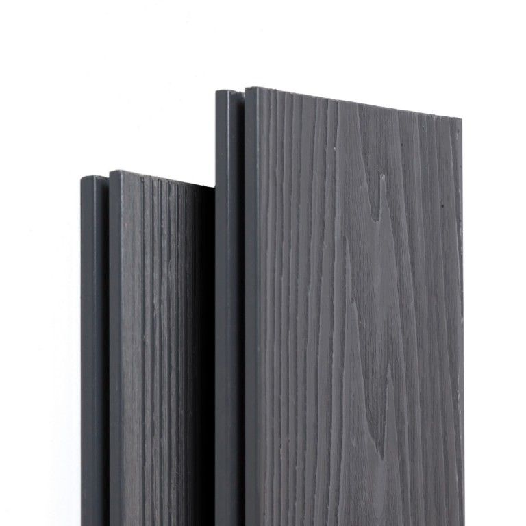 Террасная доска Экодекинг Титан 3D, Серый купить в Казани