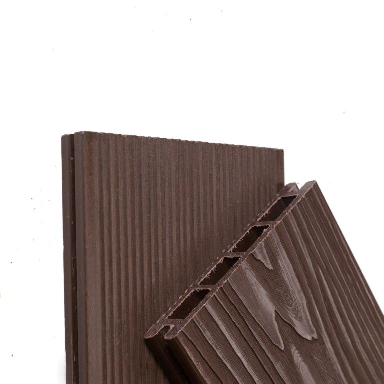 Террасная доска Экодекинг Титан 3D, Шоколад купить в Казани