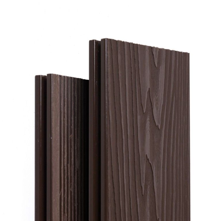 Террасная доска Экодекинг Титан 3D, Шоколад купить в Казани