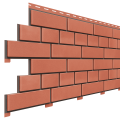 Фасадная панель Доломит, Кирпич, Красный купить в Казани