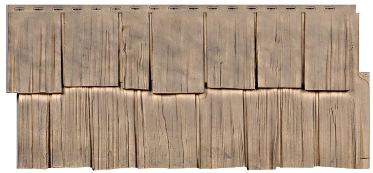 Фасадная панель T-Сайдинг, Щепа Дуб Урал купить в Казани