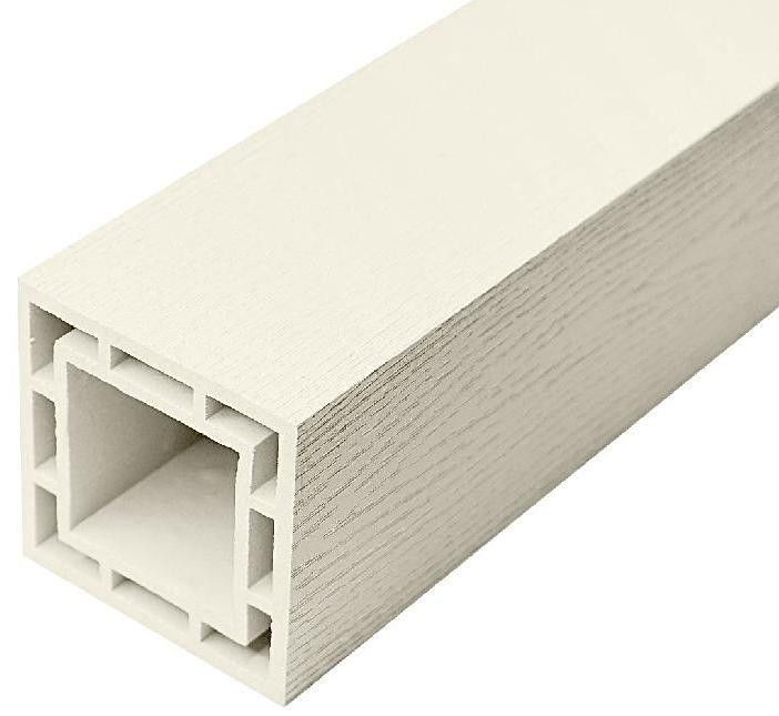 Столб FAYNAG ДПК WOOD цвет слоновая кость купить в Казани