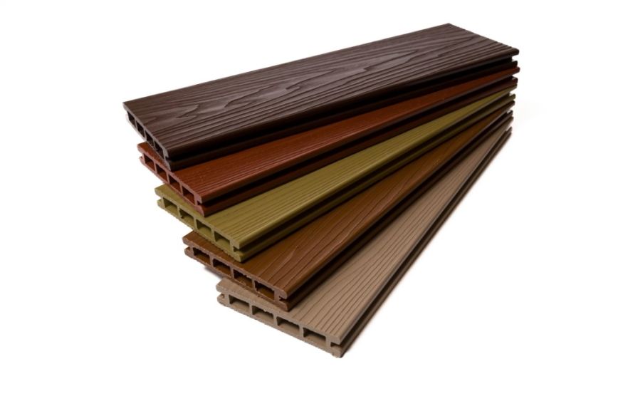 Террасная доска Экодекинг Титан 3D, Дерево купить в Казани