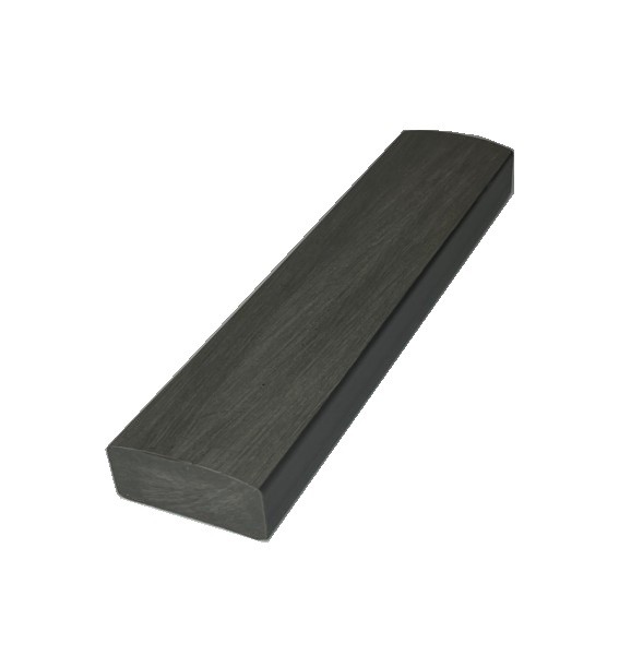 Лавочный брус Ecodecking Некст, графитовый, полнотелый с брашированной текстурой. купить в Казани