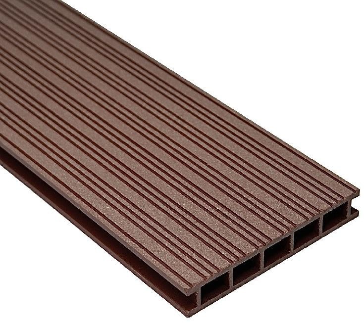 Террасная доска из ДПК Faynag Premium VELVET-ZEBRA - Цвет шоколад купить в Казани