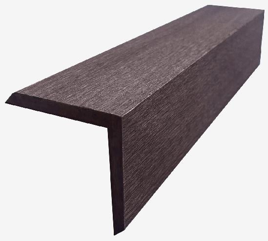 Декоративный уголок 50×50 в цвете венге купить в Казани