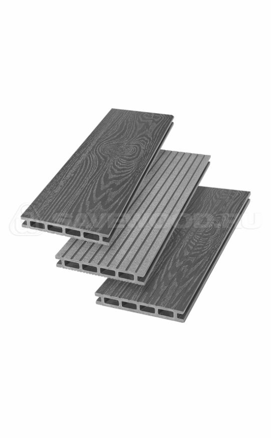 Террасная доска ДПК SaveWood, SW Carpinus (T), Графит купить в Казани