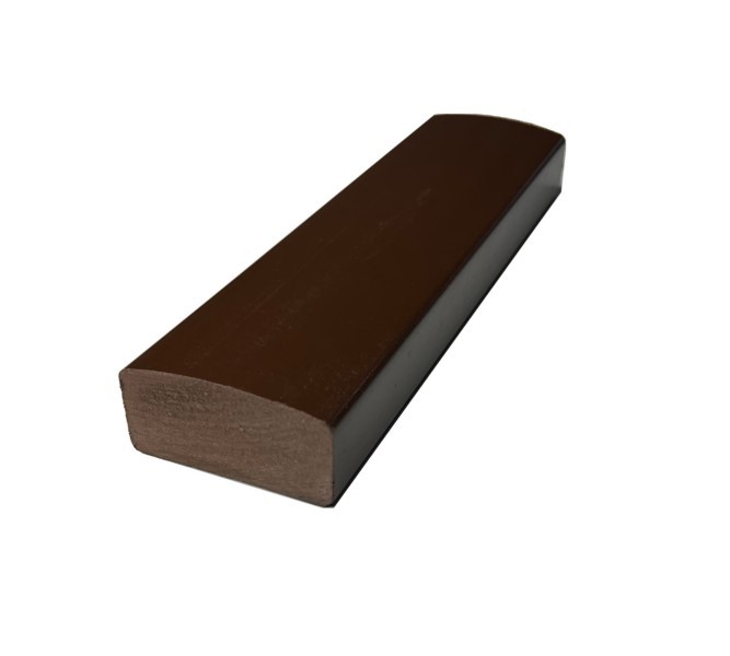 Лавочный брус Ecodecking Некст глянцевый шоколадный, полнотелый. купить в Казани