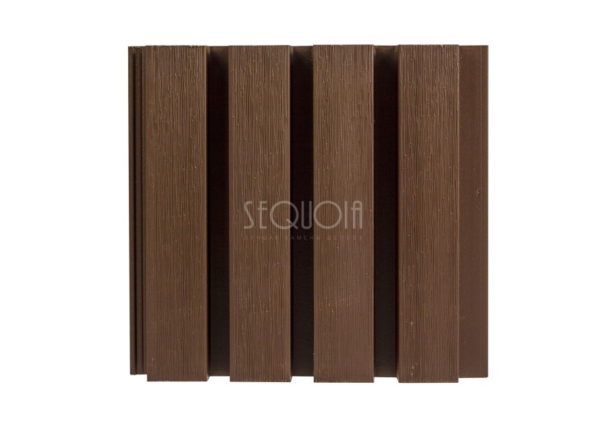 Доска фасадная SEQUOIA co-extrusion Коричневая купить в Казани
