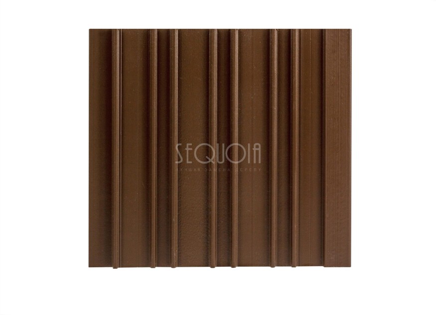 Доска фасадная SEQUOIA co-extrusion Коричневая купить в Казани