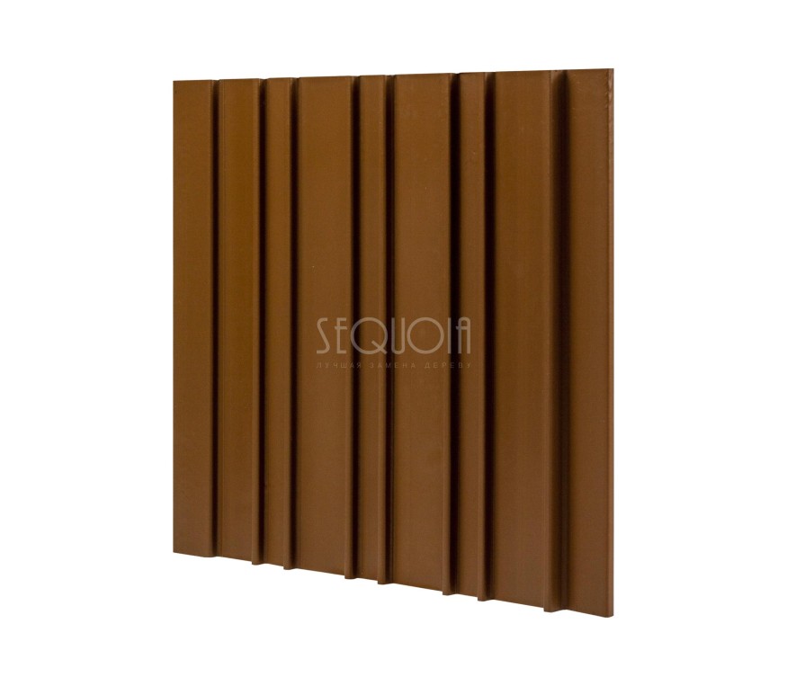 Доска фасадная SEQUOIA co-extrusion Светло-коричневая купить в Казани