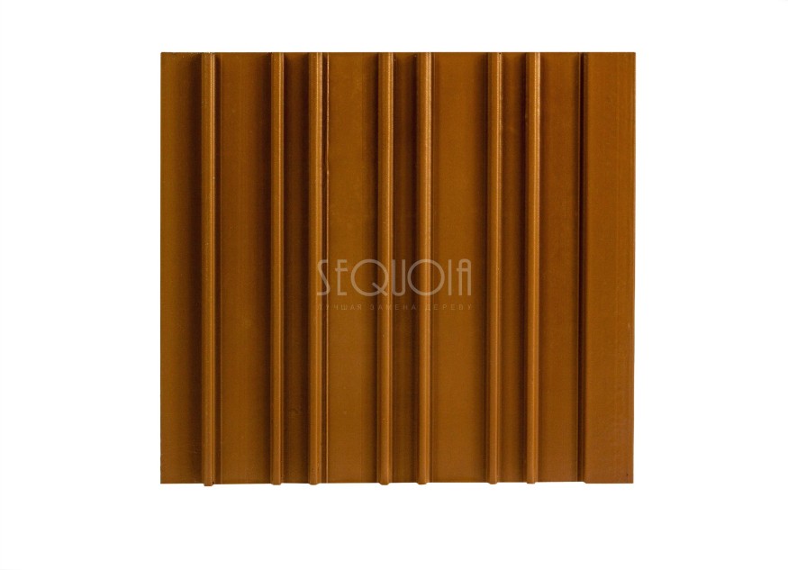 Доска фасадная SEQUOIA co-extrusion Светло-коричневая купить в Казани