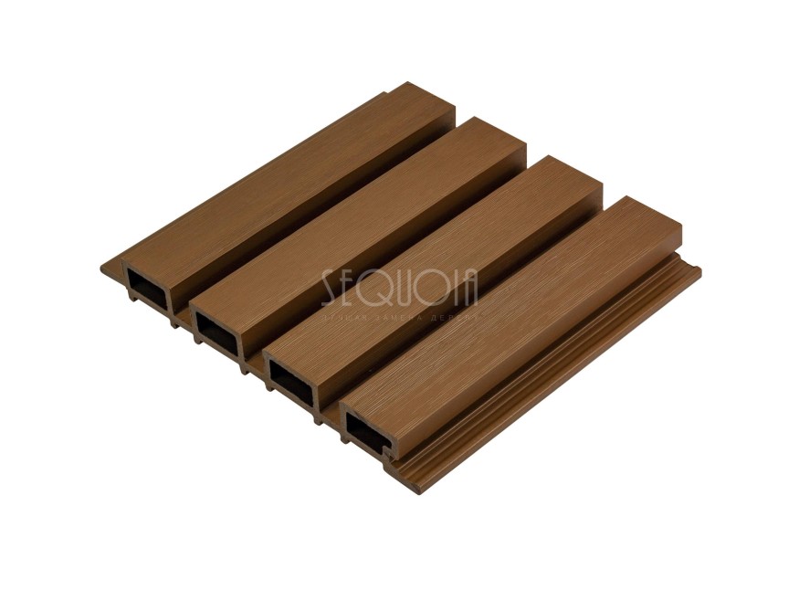 Доска фасадная SEQUOIA co-extrusion Светло-коричневая купить в Казани