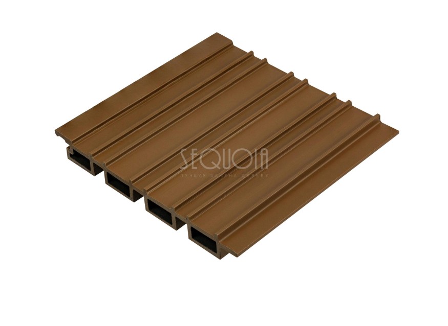 Доска фасадная SEQUOIA co-extrusion Светло-коричневая купить в Казани