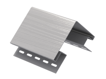 Наружный угол Ю-Пласт, Классический стиль, Серый цвет.