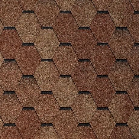 Гибкая черепица Tegola VENETO terracotta 206 купить в Казани