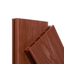 Террасная доска Экодекинг Титан 3D, Терракот