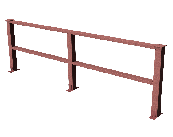 Декоративное ограждение ДПК GRINDERDECO Ковбойская изгородь из мербау купить в Казани