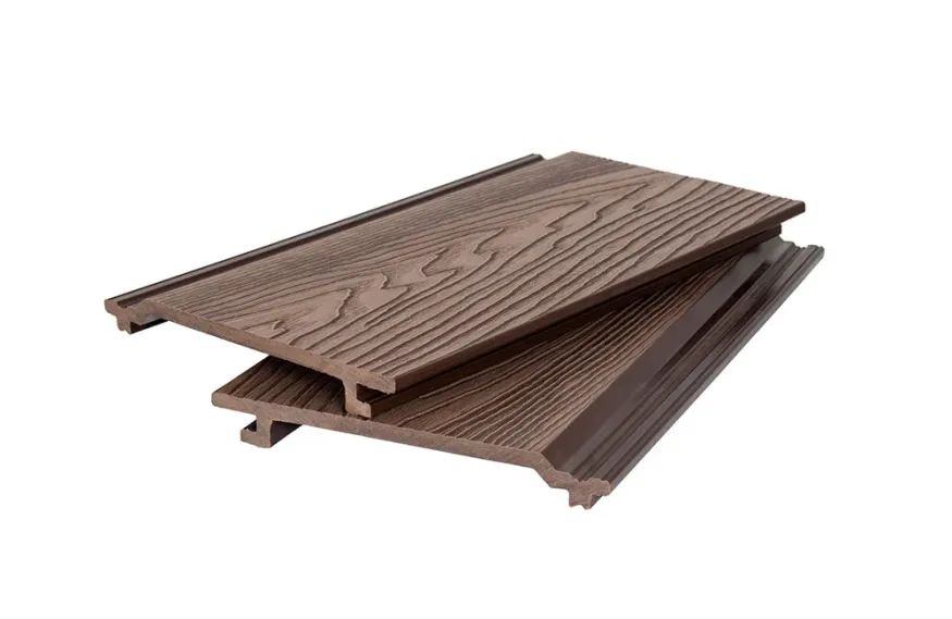 Фасадная доска из ДПК 3D WOOD Светло-коричневый купить в Казани