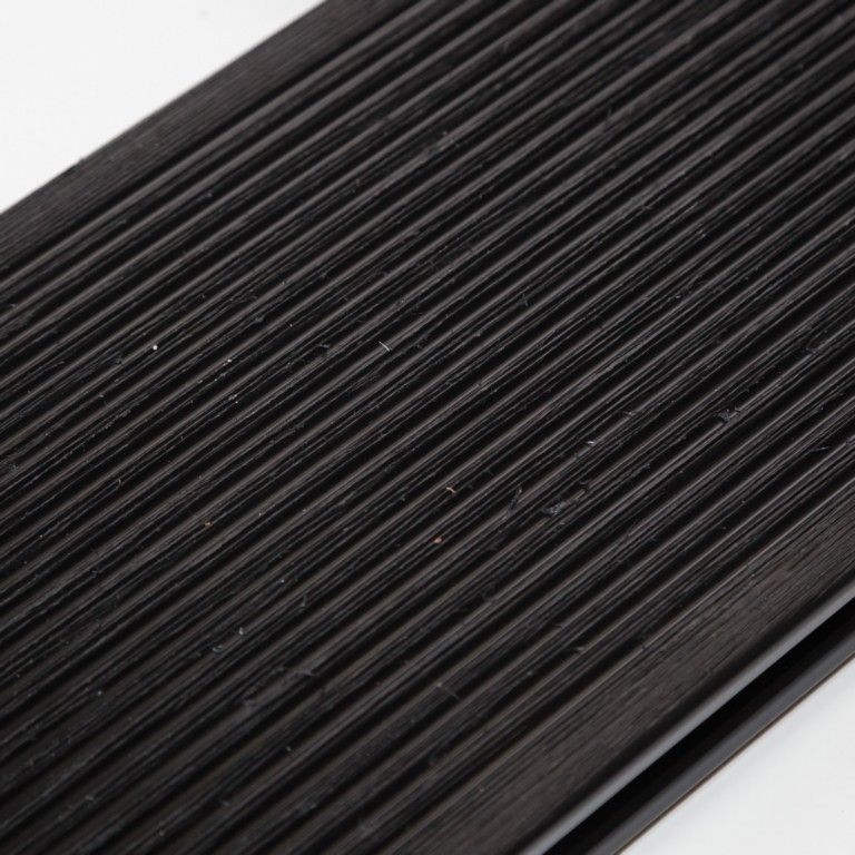 Террасная доска Экодекинг Титан 3D, Антрацит купить в Казани