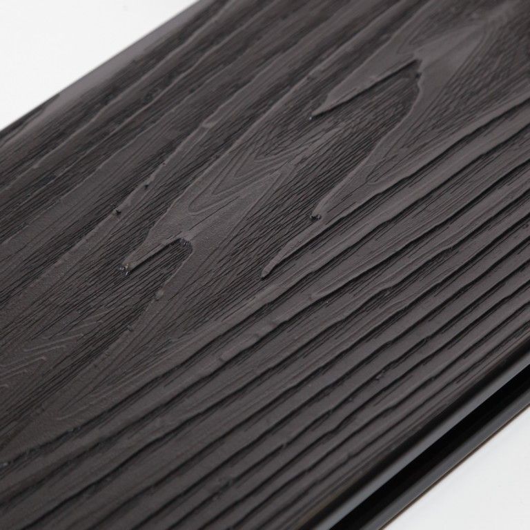 Террасная доска Экодекинг Титан 3D, Антрацит купить в Казани