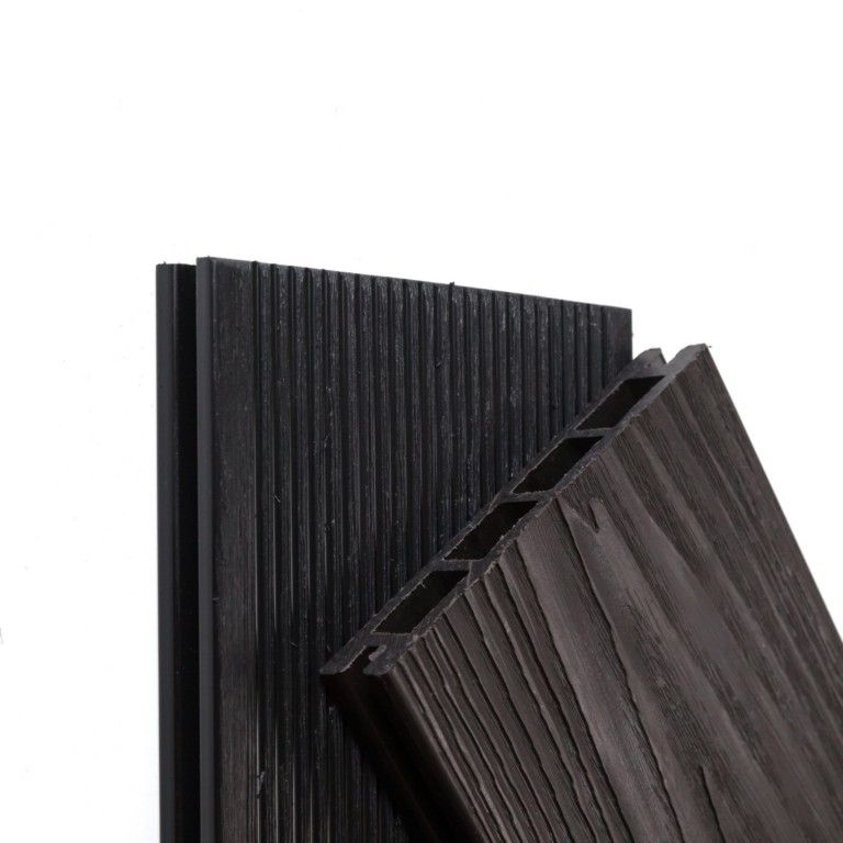 Террасная доска Экодекинг Титан 3D, Антрацит купить в Казани