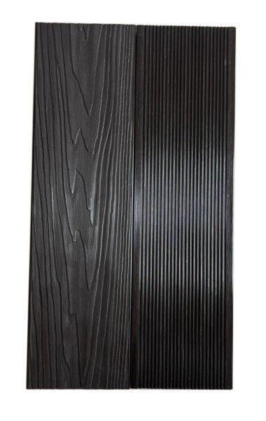 Террасная доска Экодекинг Титан 3D, Антрацит купить в Казани