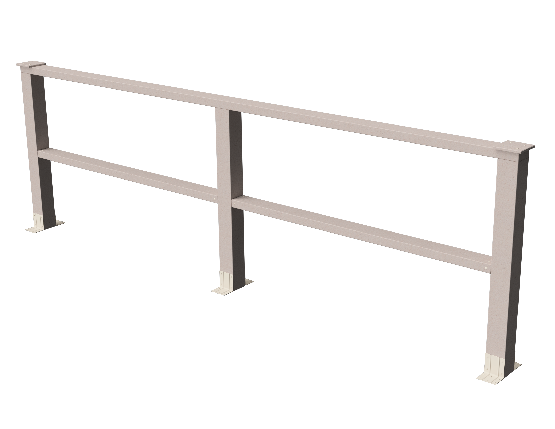 Декоративное ограждение из ДПК GRINDERDECO Ковбойская изгородь, выбеленный дуб купить в Казани