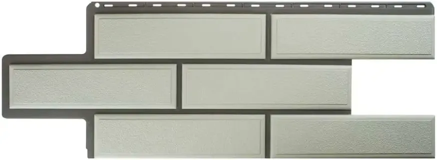 Фасадная панель Альта-Профиль Венецианский камень Белый купить в Казани