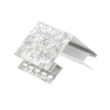 Наружный угол Ю-Пласт, Стоун-хаус Кварцит, Светло-Серый