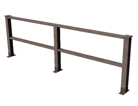 Декоративное ограждение ДПК GRINDERDECO Венецианская изгородь венге купить в Казани