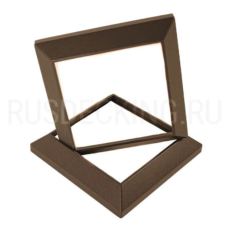 Рамка столба ограждения RusDecking Unodeck Венге купить в Казани