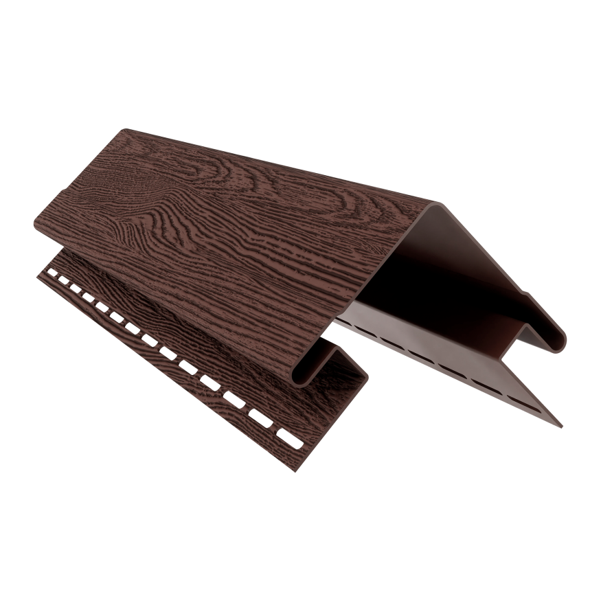 Угол наружный Технониколь Фактур, Орех купить в Казани