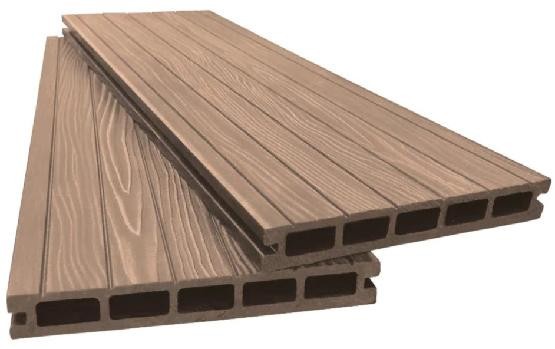 Террасная доска ДПК 3D Ай-Техплас 160x22, цвет какао купить в Казани