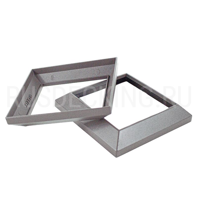 Рамка столба ограждения RusDecking Unodeck Серый купить в Казани